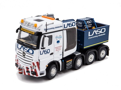 Mercedes-Benz Actros Bigspace 8x4 + Ballastbox Laso Imc